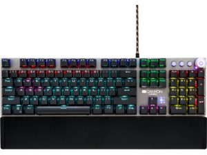 Ενσύρματο πληκτρολόγιο Canyon - Nightfall Mechanical Gaming Keyboard - CND-SKB7-US
